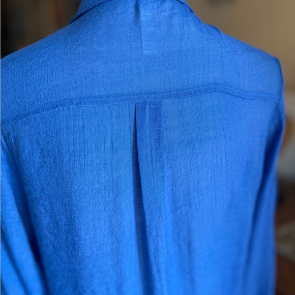 NWT PerSeption Concept Blue Button Down Shirt - Picture 5 of 11